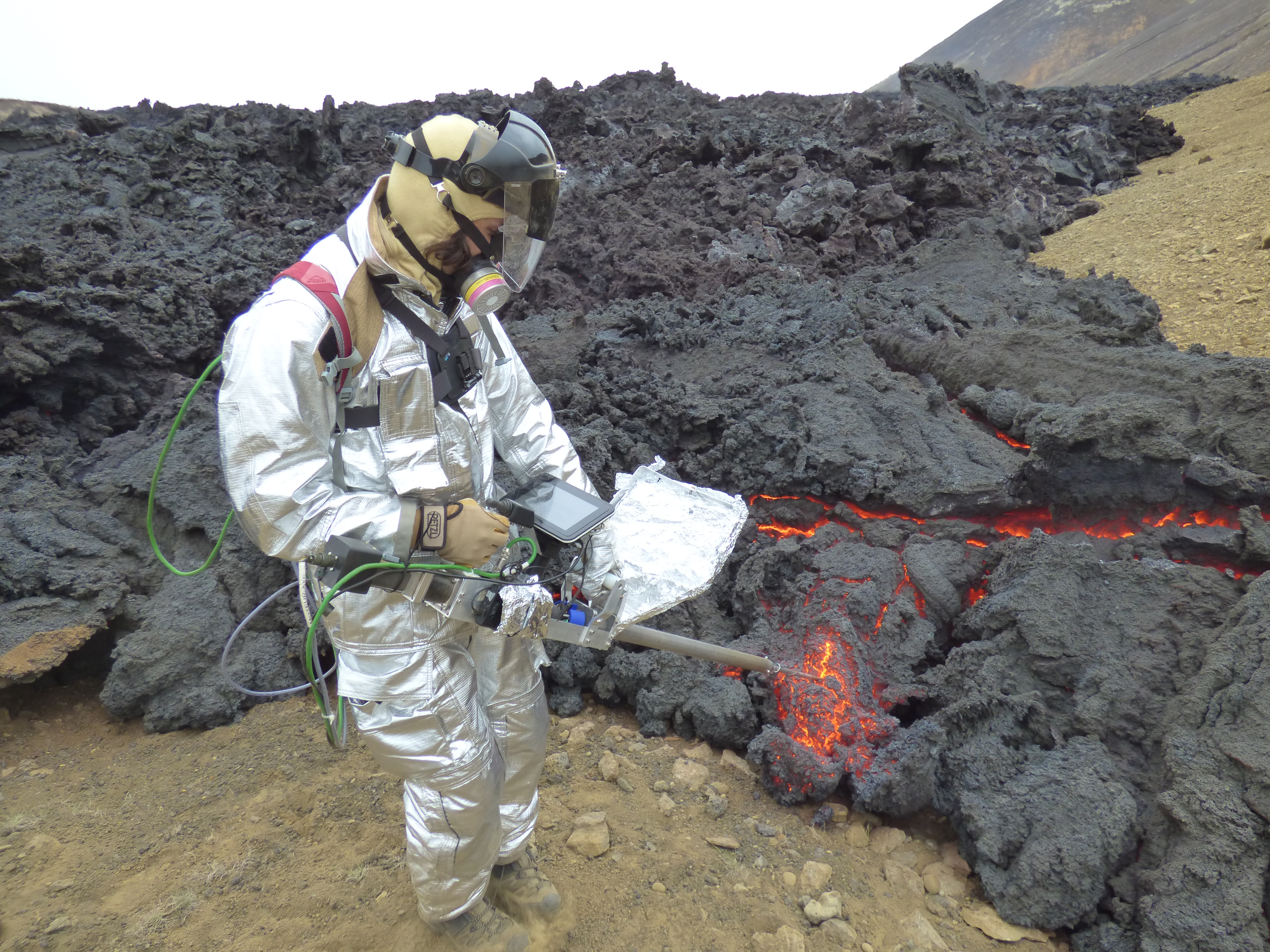Rotational Viscometry in Iceland
